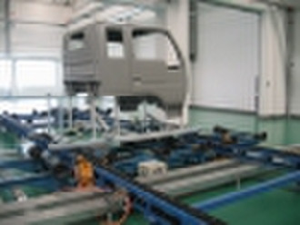 Automatic painting system for automobile