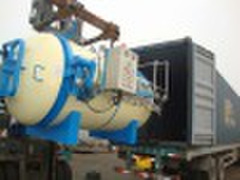 the recycling machine OTR buffing equipment