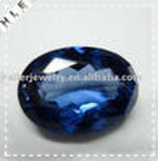 35# Oval Shape Synthetic Sapphire