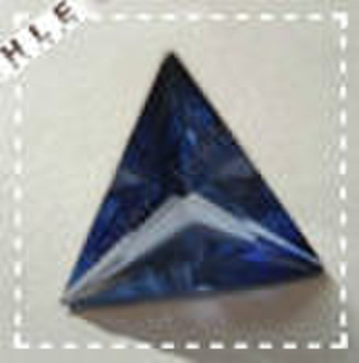 34 # Triangle Shape Synthetic Sapphire