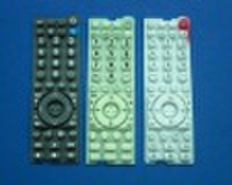 Remote controller silicone keypad