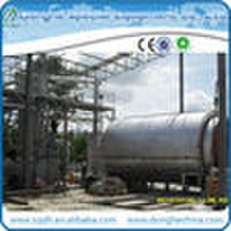 oil &carbon black extracting machine by using