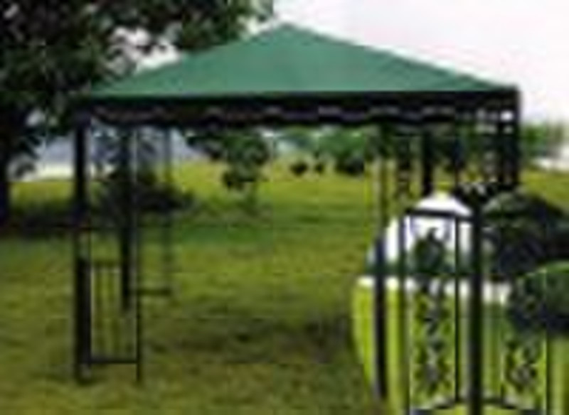 Steel art gazebo