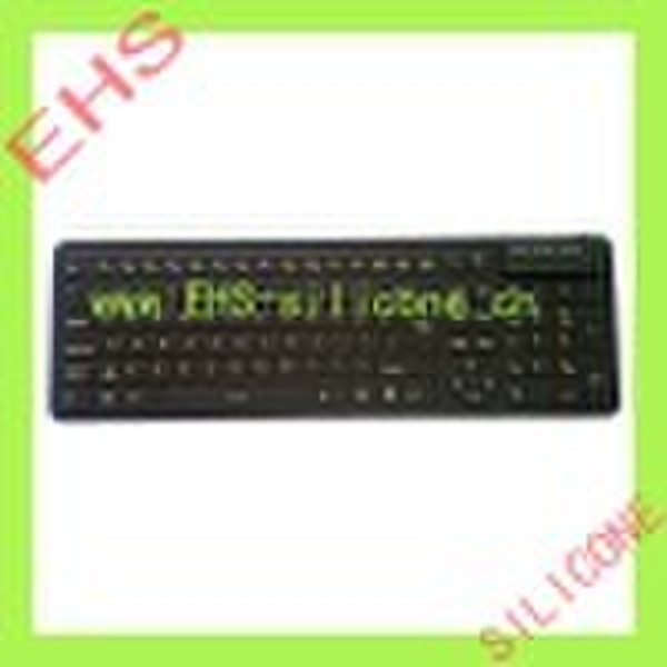 waterproof silicone rubber keyboard