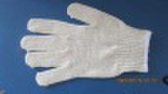 棉花工作的手套