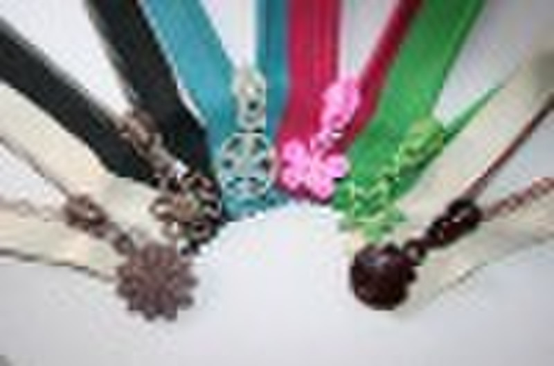 painted metal zipper