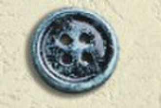 4 holes metal button