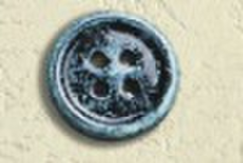 4 holes metal button