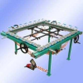 screen printing stretching machine