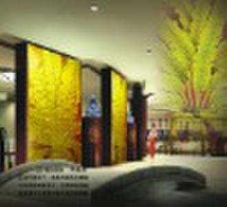 art glass  for partition