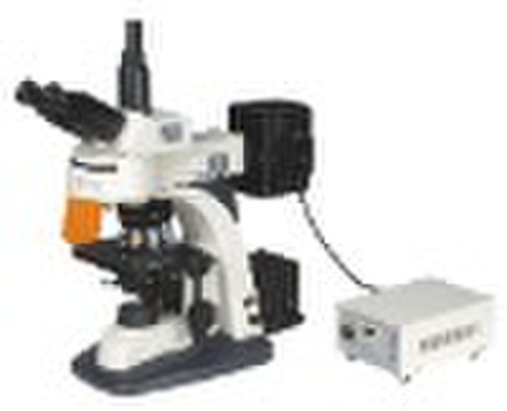 New Five waveband research fluorescence microscope