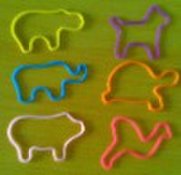 silly Silicone Rubber Bands for children