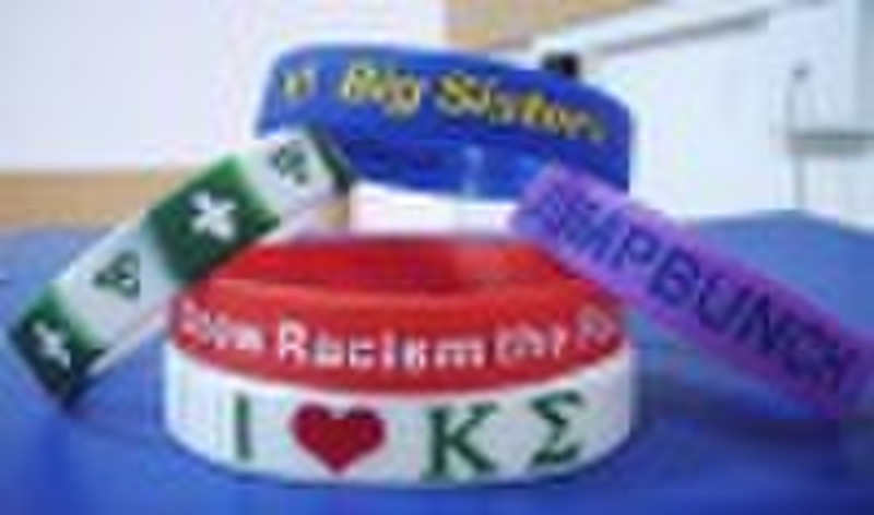 beautiful and personalized Silicone Bracelet