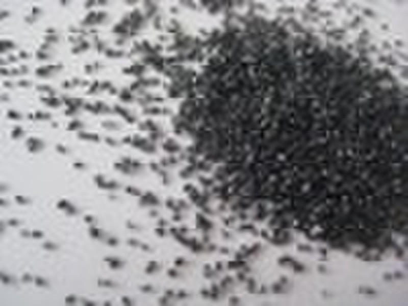 Black silicon carbide for stone polishing and grin