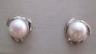 Pearl Earrings with 925 Silver JCPE10020