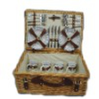 low price wicker picnic basket--beautiful and prac