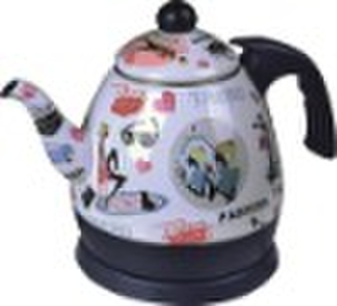 ENAMEL ELECTRIC KETTLE