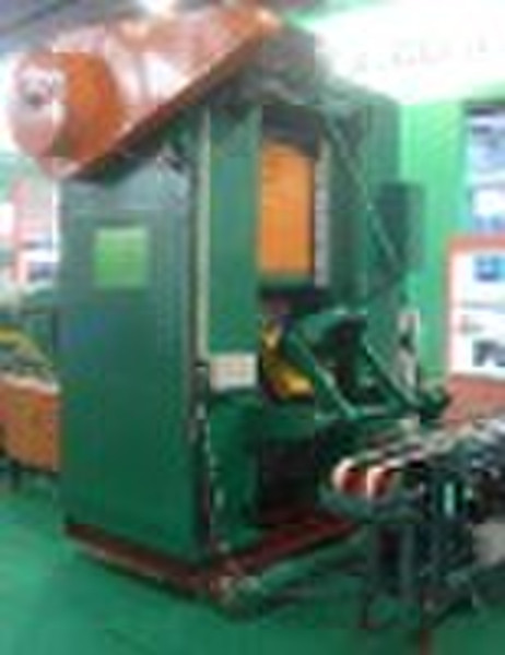 Clay roof tile forming machine