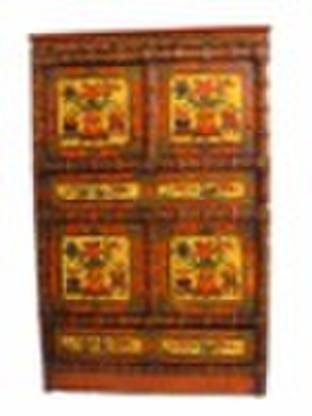Tibetan handbemalten Möbeln (klassische Schrank
