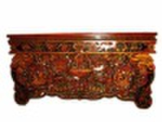 Tibetische Möbel (Carving-Tabelle)