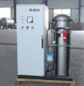 Medium type ozone generator for water sterilizatio