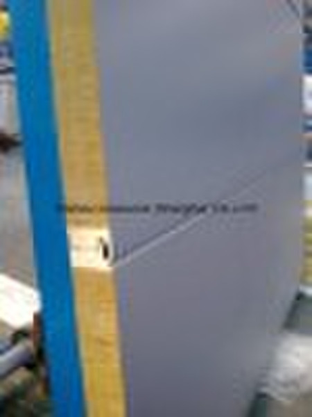 front face of installation of sandwich panel