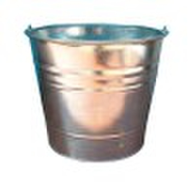 galvanized bucket