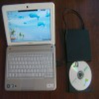 External combo drive for laptop