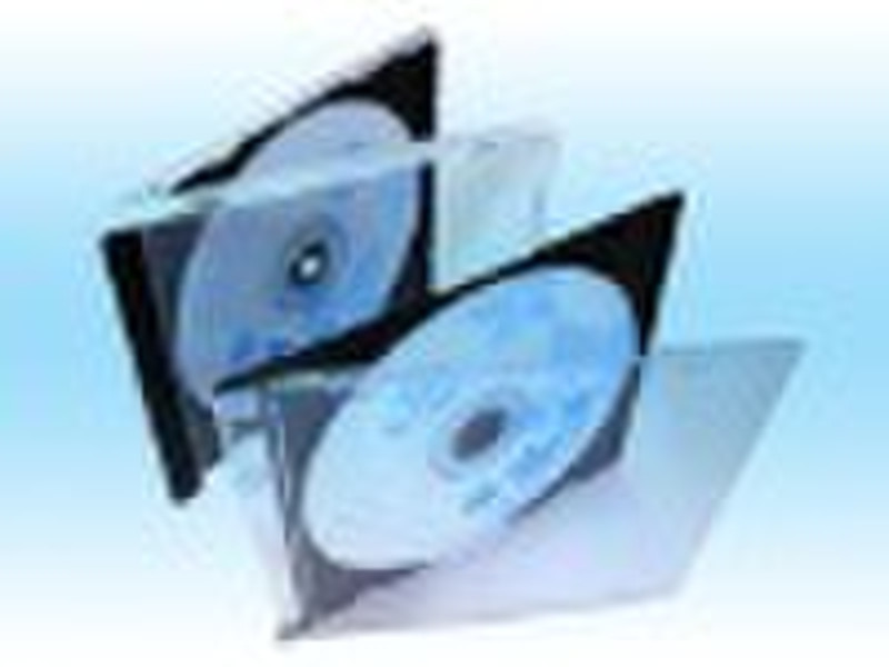 Blank DVDR disc with slim jewel case