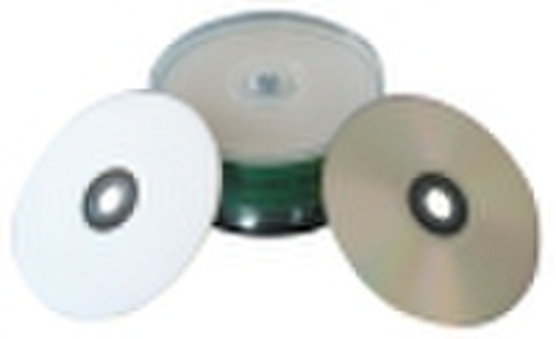 Inkjet Printable DVD+R and DVD-R