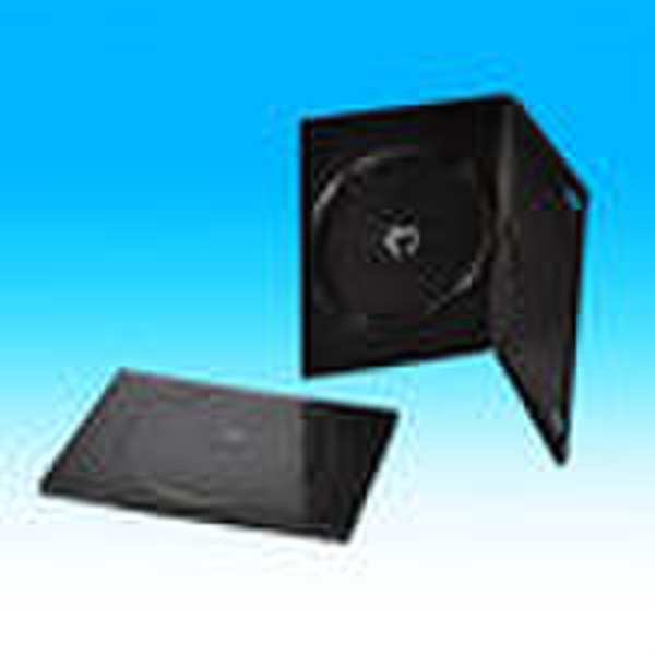 9mm single  black DVD box