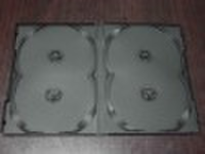 14mm 4disc dvd  case(without tray)