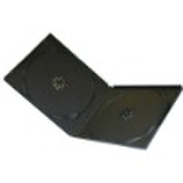 10mm Double Black Short DVD Case