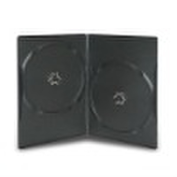 7mm Doppel Schwarz Lang DVD Case