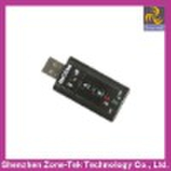 USB звуковая карта с 7.1-канальный звук Virtual (VISTAV Complian