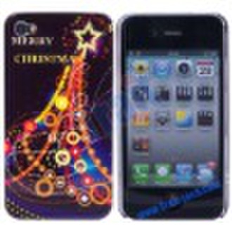 Christmas Lights Hard Case Cover for iPhone 4