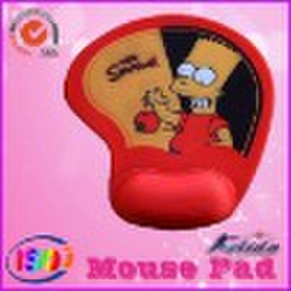 Gel wrist  mouse pad