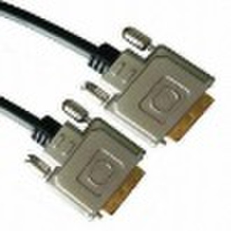 DVI cable 24+5male to male