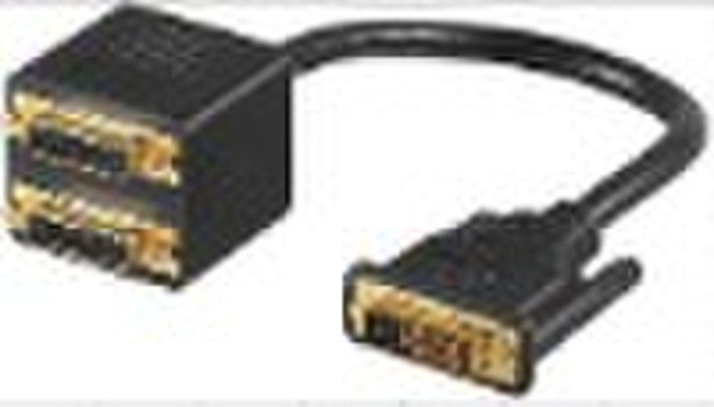 DVI 24 + 5M К DVI F двойной кабель