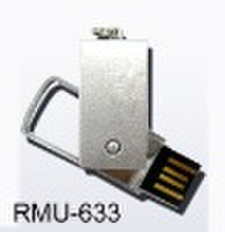 hot selling swivel mini usb flash drive RMU-633