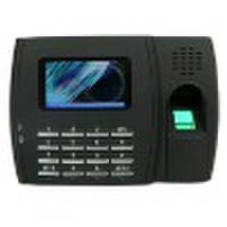 fingerprint time attendance with color lcd