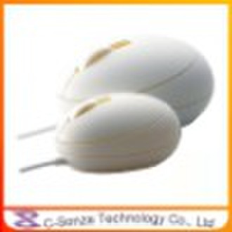 mini optical wired mouse egg looking style