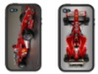 TPE cover fir for iPhone 4G with F1 racer design
