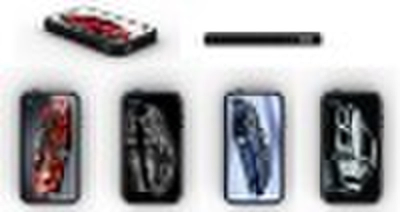 TPE cover fit for iPhone 4G with car designs