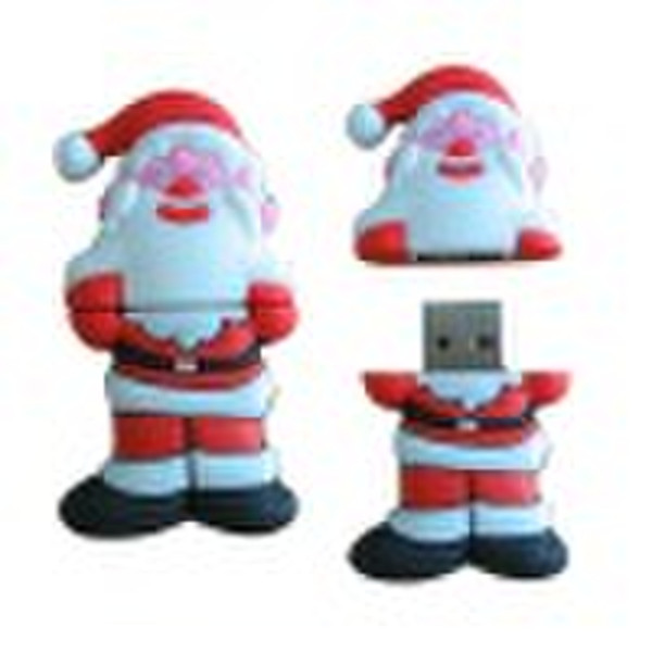 Cartoon USB flash drives/santa claus USB// Cartoon