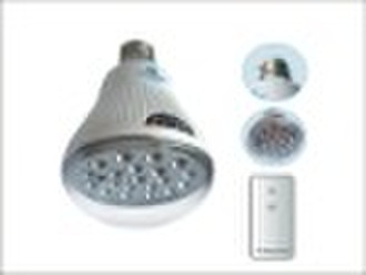 Rechargeable LED Emergency Bulb light with remote