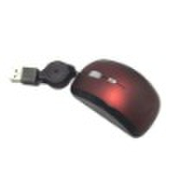 retractable optical mouse