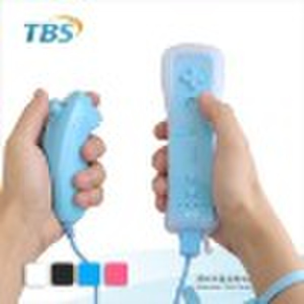 remote and nunchuk controller for wii