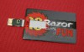 Super slim 8gb card usb 2.0 with logo print