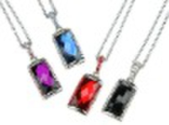 Popular gift 4gb jewelry usb with necklace